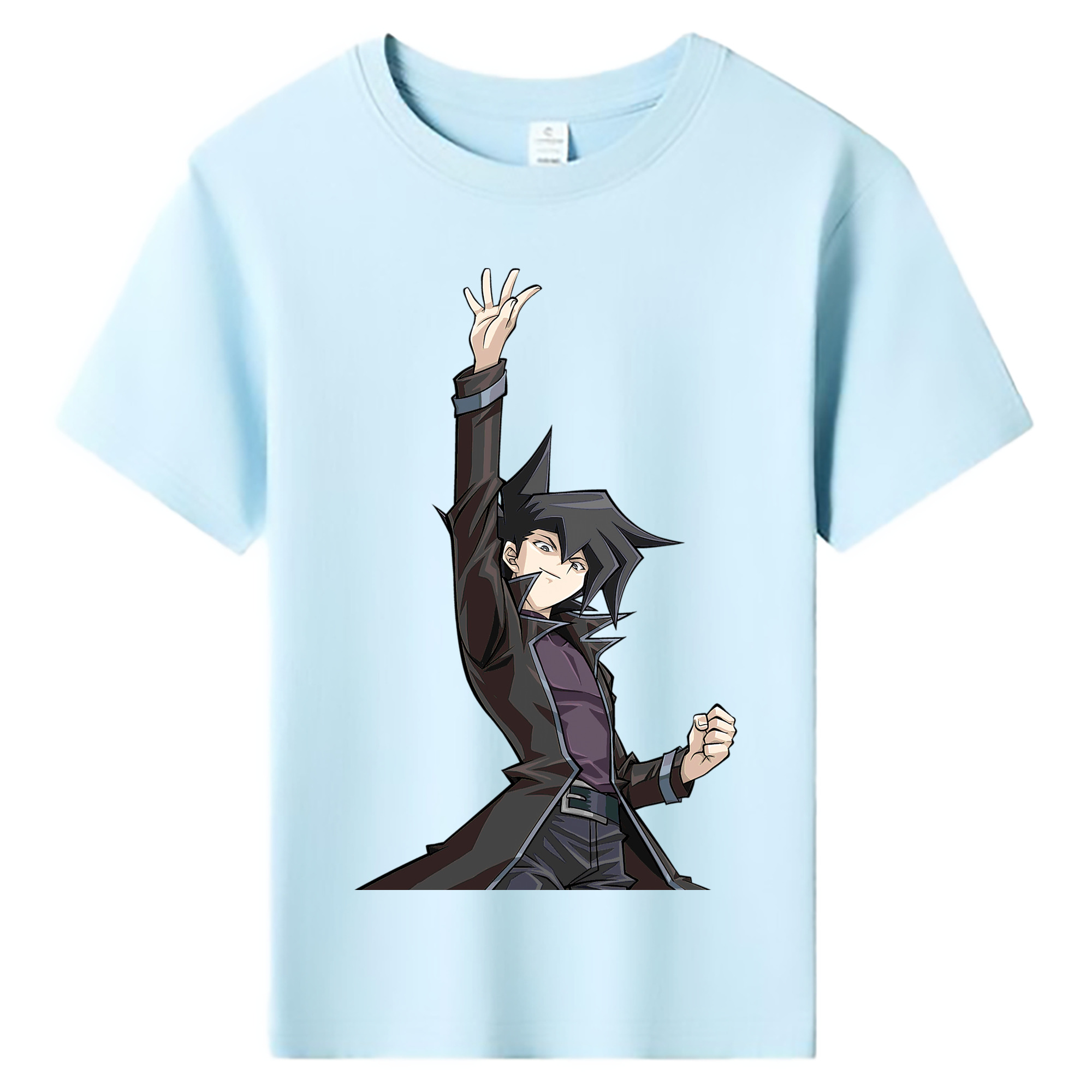 （画像用） 遊☆戯☆王 Yu-Gi-Oh! 綿100％キッズTシャツ（フロントプリント）